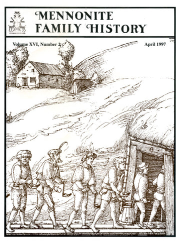 Mennonite Family History April 1997 - Masthof Press