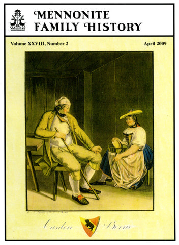 Mennonite Family History April 2009 - Masthof Press