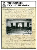 Mennonite Family History April 2010 - Masthof Press