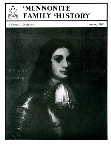 Mennonite Family History January 1983 - Masthof Press