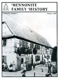 Mennonite Family History January 1990 - Masthof Press