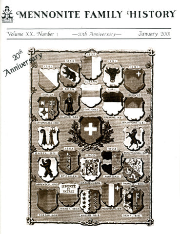 Mennonite Family History January 2001 - Masthof Press