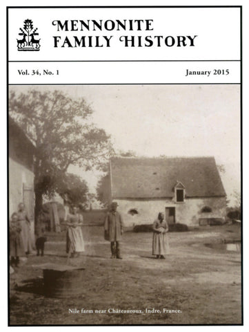 Mennonite Family History January 2015 - Masthof Press