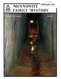 Mennonite Family History July 2007 - Masthof Press