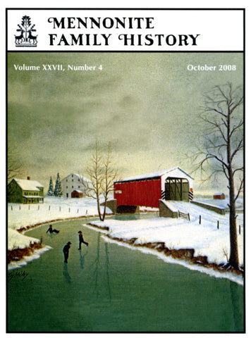 Mennonite Family History October 2008 - Masthof Press