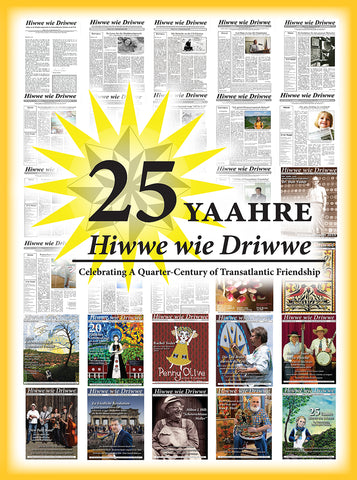 25 Yaahre Hiwwe wie Driwwe: Celebrating a Quarter-Century of Transatlantic Friendship