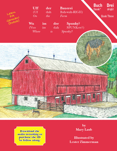 Uff der Bauerei: Wu iss der Spunky? (On the Farm: Where Is Spunky?), BOOK 3