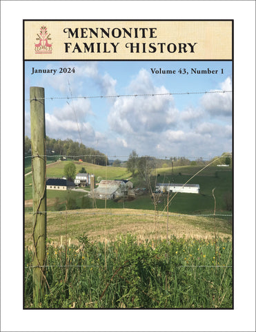 Mennonite Family History January 2024