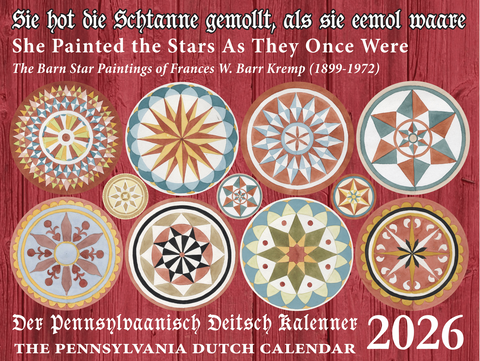 The Pennsylvania Dutch Calendar for 2026