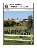 Mennonite Family History July 2023