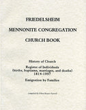 Friedelsheim Mennonite Congregation Church Book - Ellen Risser Farrell