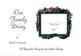 Our Family Diary: A Keepsake Diary for the Entire Family - Russell D. Earnest, Jr.
