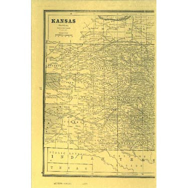 Kansas, Western, 1885 - Masthof Bookstore