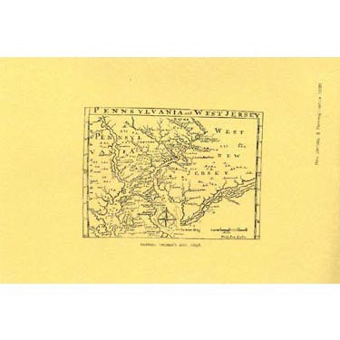 New Jersey/Pennsylvania, 1698 - Masthof Bookstore