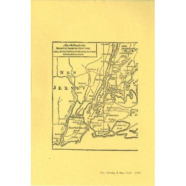 New Jersey/New York, 1777 - Masthof Bookstore