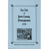 Tax List of York Co., Pennsylvania, 1779 - F. Edward Wright