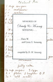 Memories of Daudy & Mommy Sensenig . . . Elam W. and Lizzie E. Sensenig