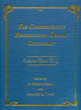 The Comprehensive Pennsylvania German Dictionary, Vol. Four: F, G
