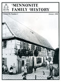 Mennonite Family History January 1990 - Masthof Press