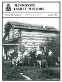 Mennonite Family History January 1996 - Masthof Press