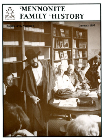Mennonite Family History January 1997 - Masthof Press