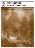 Mennonite Family History January 2003 - Masthof Press