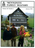 Mennonite Family History January 2011 - Masthof Press