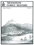 Mennonite Family History July 1986 - Masthof Press
