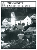 Mennonite Family History July 1988 - Masthof Press