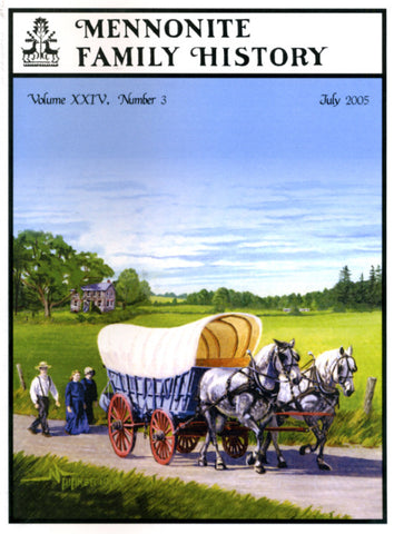 Mennonite Family History July 2005 - Masthof Press