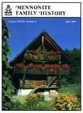 Mennonite Family History July 2009 - Masthof Press