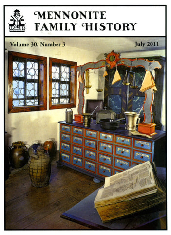 Mennonite Family History July 2001 - Masthof Press