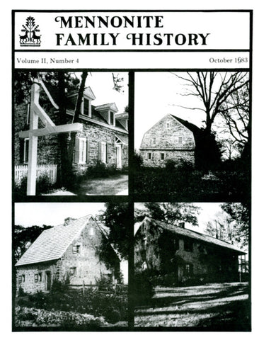 Mennonite Family History October 1983 - Masthof Press