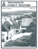 Mennonite Family History October 1985 - Masthof Press