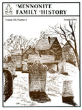 Mennonite Family History October 1993 - Masthof Press
