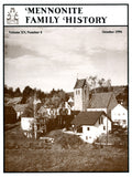 Mennonite Family History October 1996 - Masthof Press
