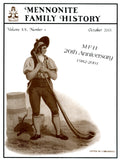 Mennonite Family History October 2001 - Masthof Press