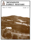 Mennonite Family History October 2002 - Masthof Press