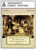 Mennonite Family History October 2014 - Masthof Press