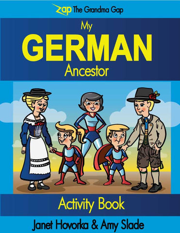 My German Ancestor Activity Book