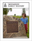 Mennonite Family History January 2021