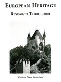 European Heritage Research Tour 2001