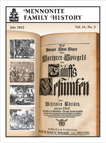 Mennonite Family History July 2022