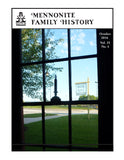 Mennonite Family History October 2016 - Masthof Press - 1