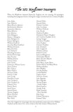 Mayflower Compact Signers, 1620-2020 (400th Anniversary Limited Edition)