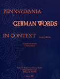 Pennsylvania German Words in Context - C. Richard Beam
