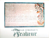 Christian Strenge's Fraktur - David R. Johnson