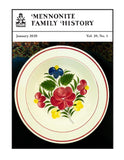 Mennonite Family History January 2020