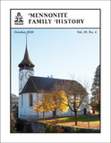 Mennonite Family History October 2020
